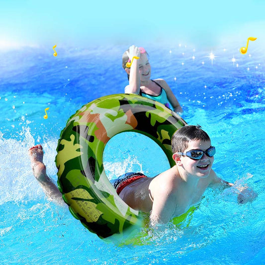 Camouflage Inflatable Pool Ring