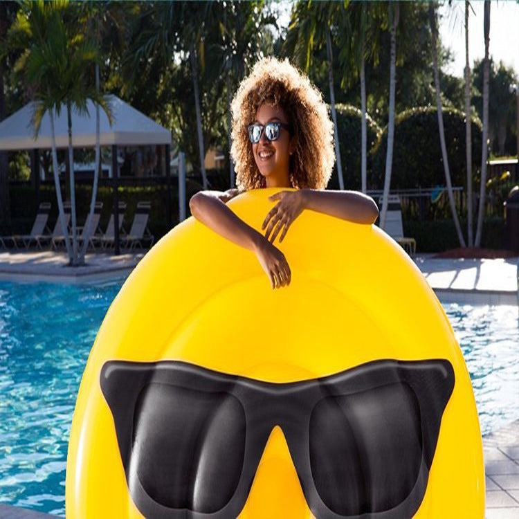Cool Emoji Pool Floater