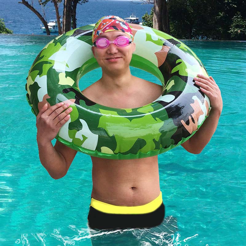 Camouflage Inflatable Pool Ring