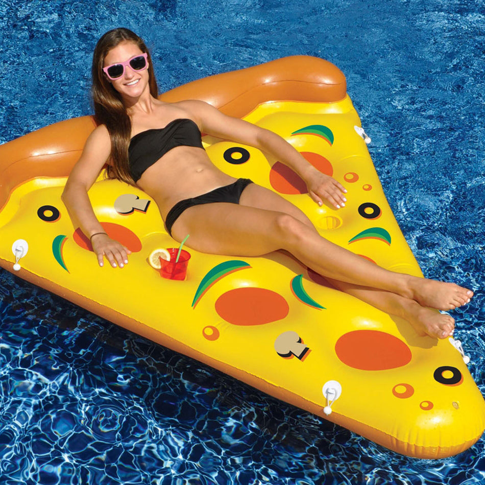 Giant Pizza Slice Bed Float