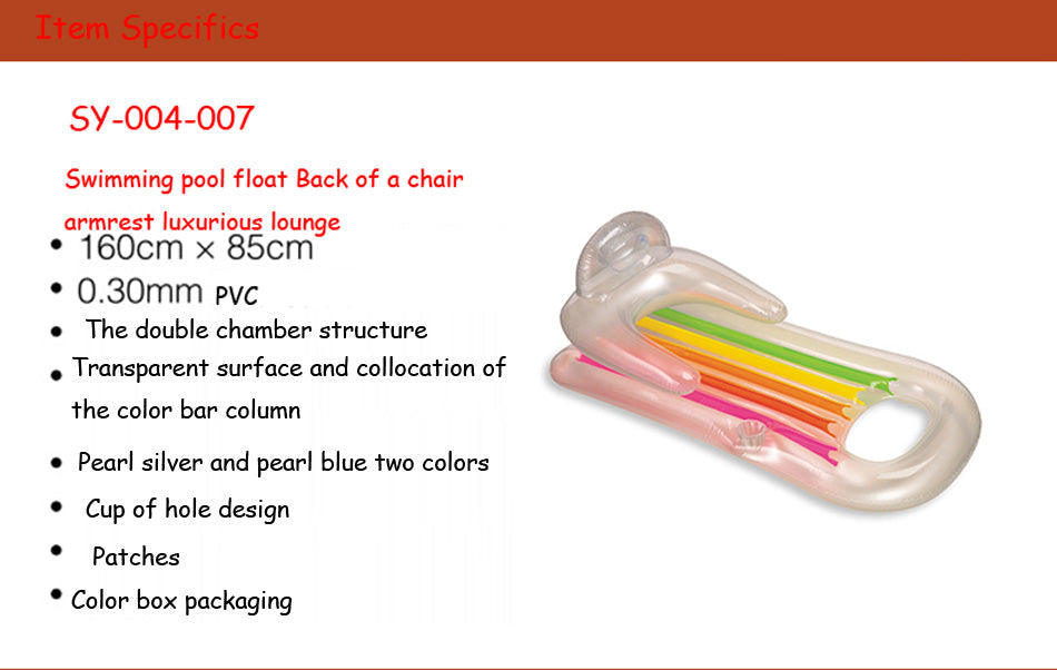 Rainbow Inflatable Floater