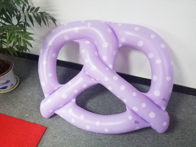 Pretzel and Donut Pool Ring